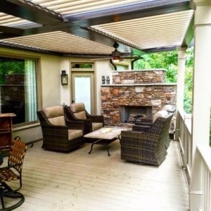 Louvered Roof for Your Deck