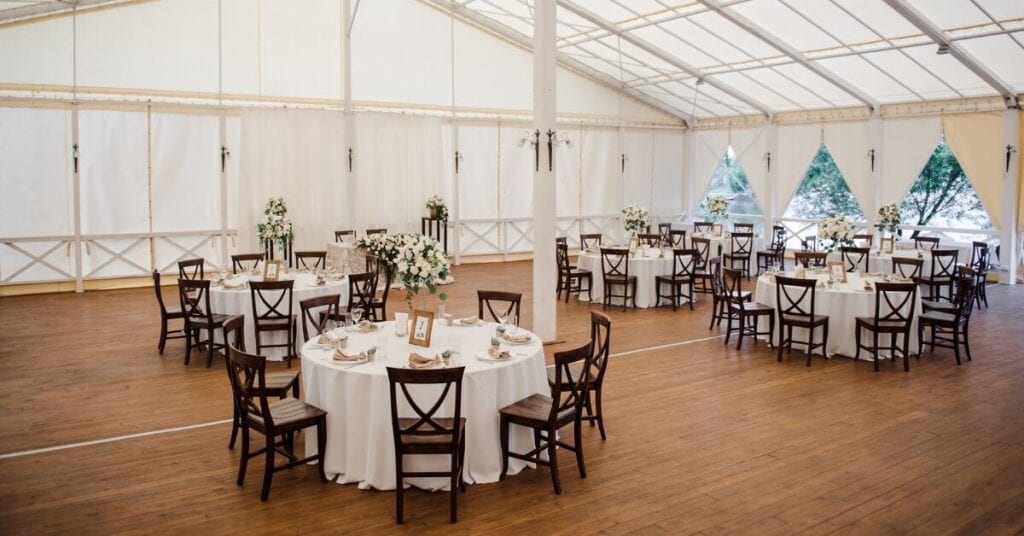 hosts chose the right tent rental company for their party