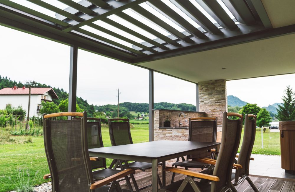 Louvered Pergola