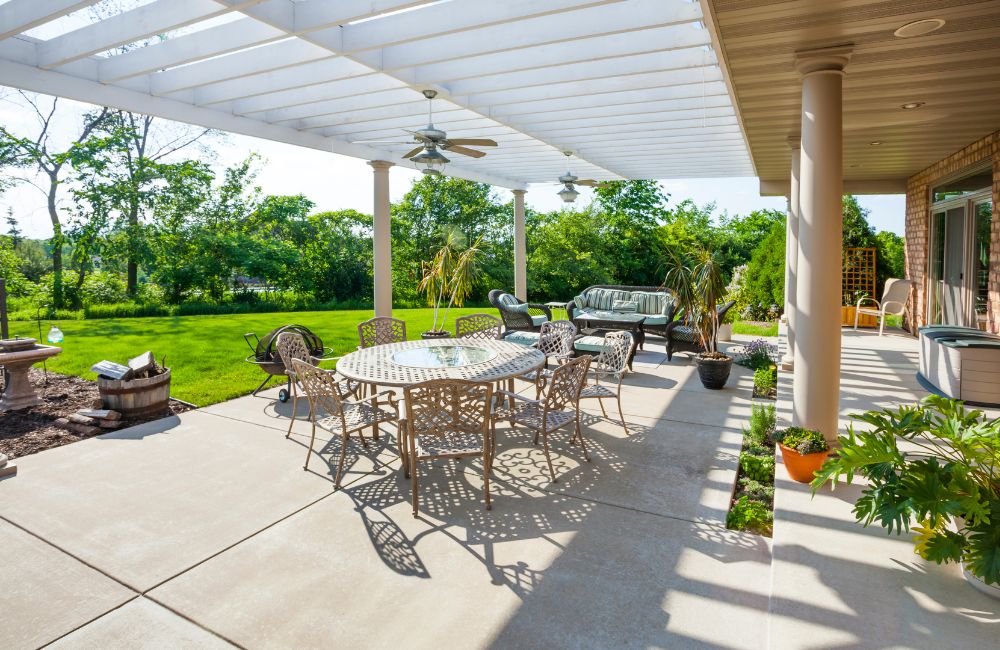 Louvered Pergola for Your Backyard