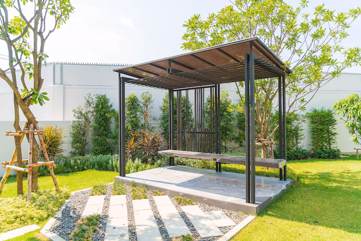 pavilion garden