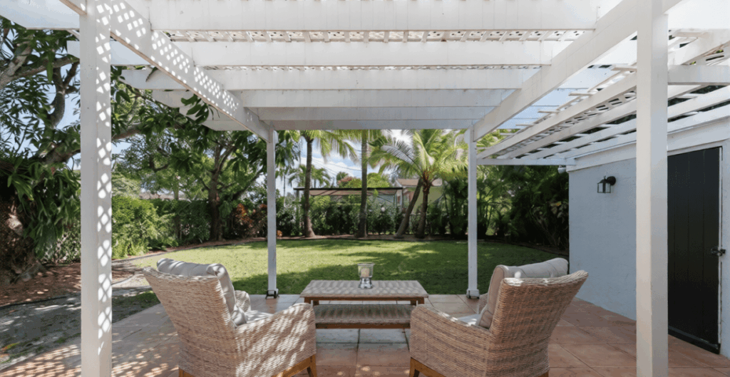 Shade-only Pergola